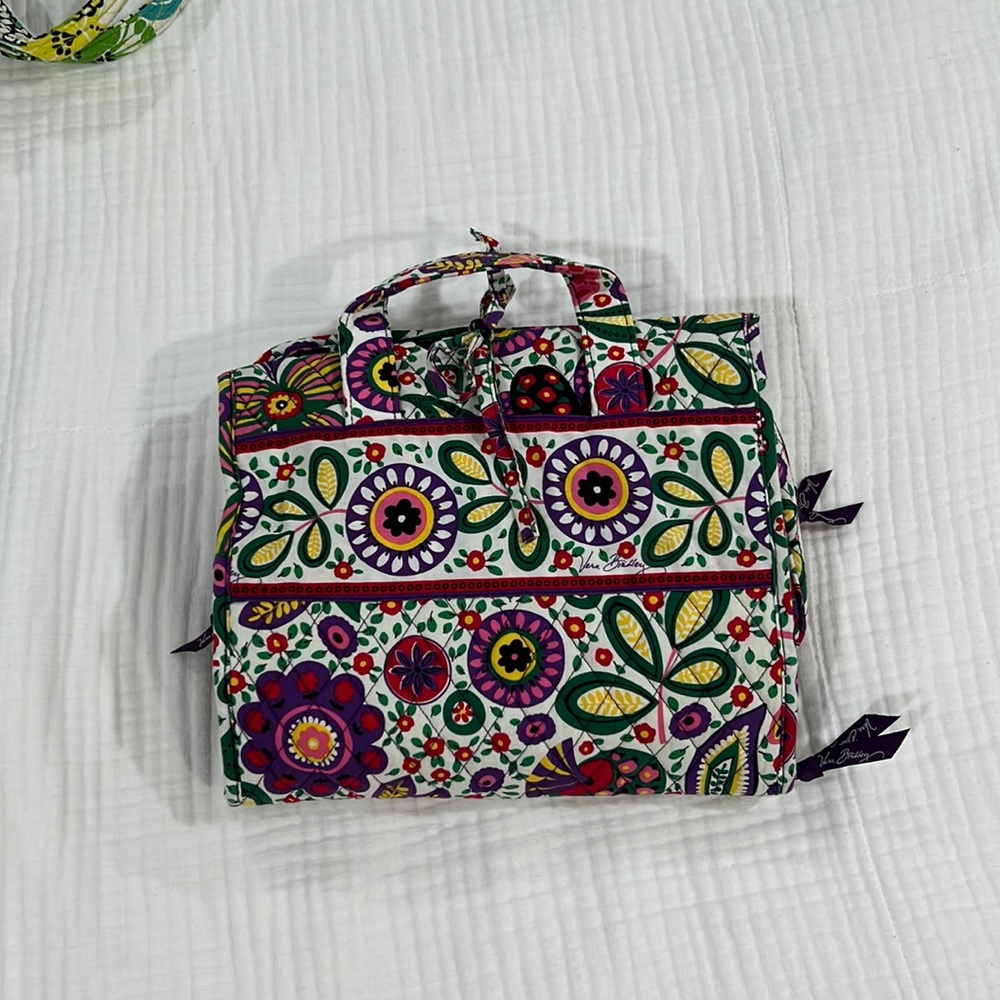 Vera Bradley makeup jewelry organizer. Mint condition!